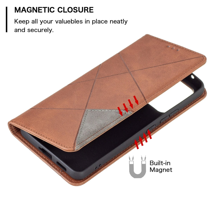 For Samsung Galaxy A53 5G Prismatic Invisible Magnetic Leather Phone Case