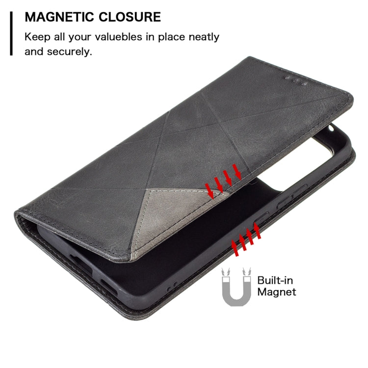 For Samsung Galaxy A53 5G Prismatic Invisible Magnetic Leather Phone Case