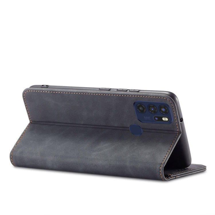 For Motorola Moto G60S Magnetic Dual-fold Leather Phone Case