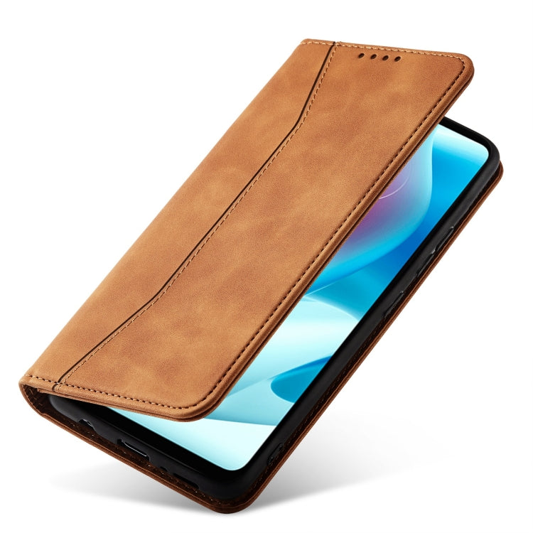 For Motorola Moto G60S Magnetic Dual-fold Leather Phone Case