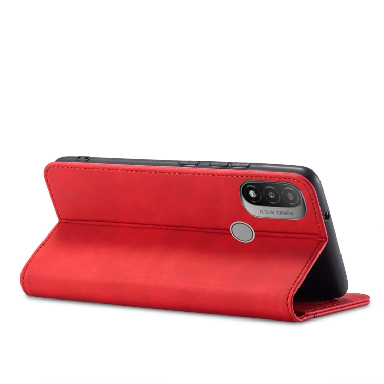 For Motorola Moto E20 / E30 Magnetic Dual-fold Leather Phone Case
