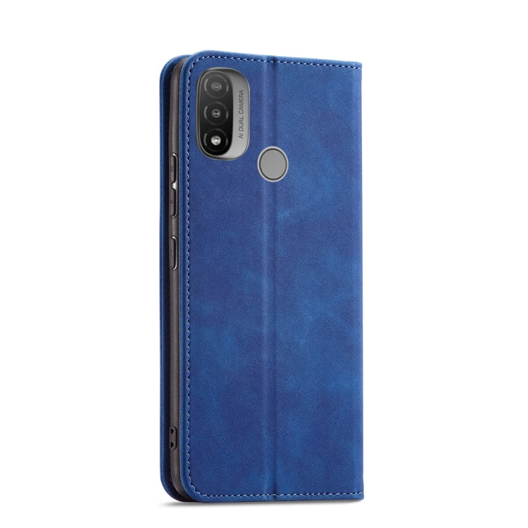 For Motorola Moto E20 / E30 Magnetic Dual-fold Leather Phone Case