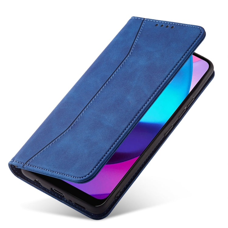 For Motorola Moto E20 / E30 Magnetic Dual-fold Leather Phone Case