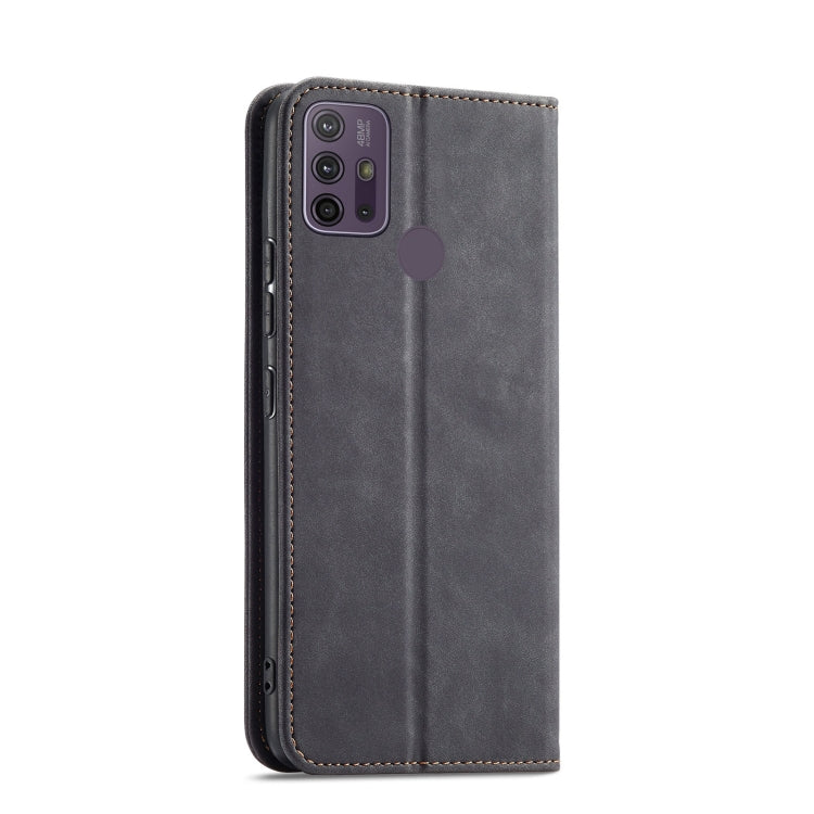 For Motorola Moto G10 / G20 Magnetic Dual-fold Leather Phone Case