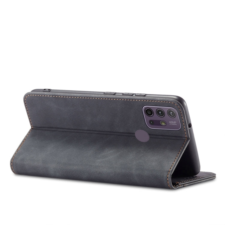 For Motorola Moto G10 / G20 Magnetic Dual-fold Leather Phone Case