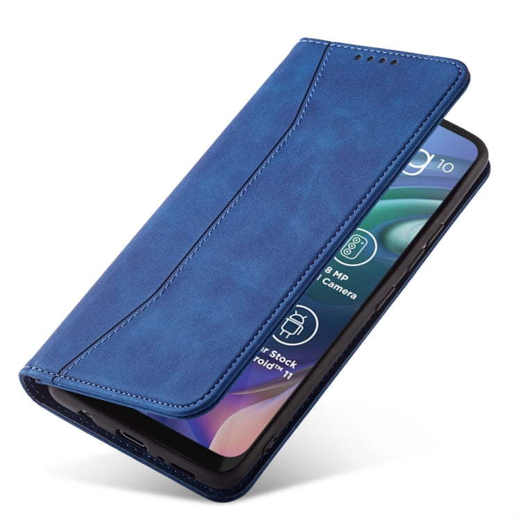 For Motorola Moto G10 / G20 Magnetic Dual-fold Leather Phone Case