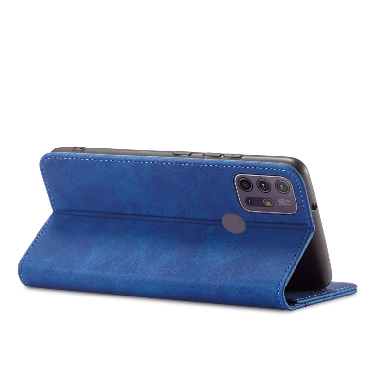 For Motorola Moto G10 / G20 Magnetic Dual-fold Leather Phone Case