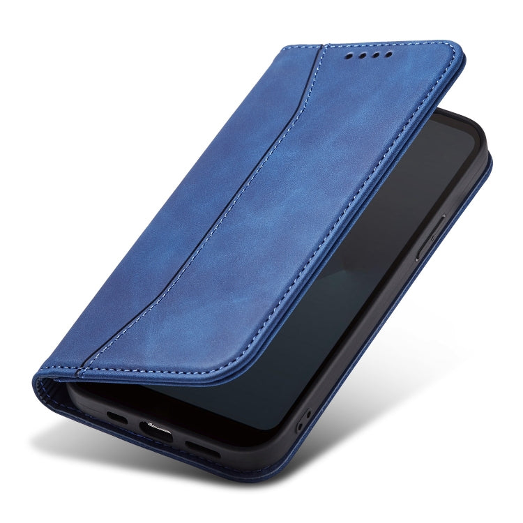 For Fujitsu Arrows WE Magnetic Dual-fold Leather Phone Case