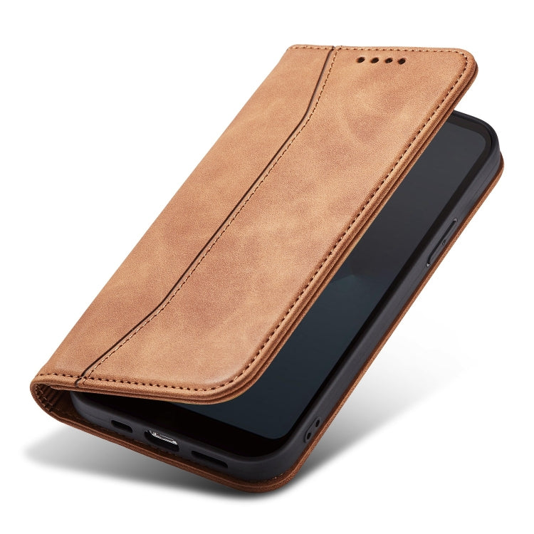 For Fujitsu Arrows WE Magnetic Dual-fold Leather Phone Case