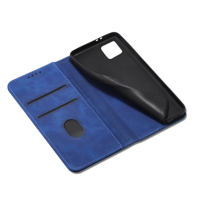 For Sharp Aquos Sense 6 Magnetic Dual-fold Leather Phone Case