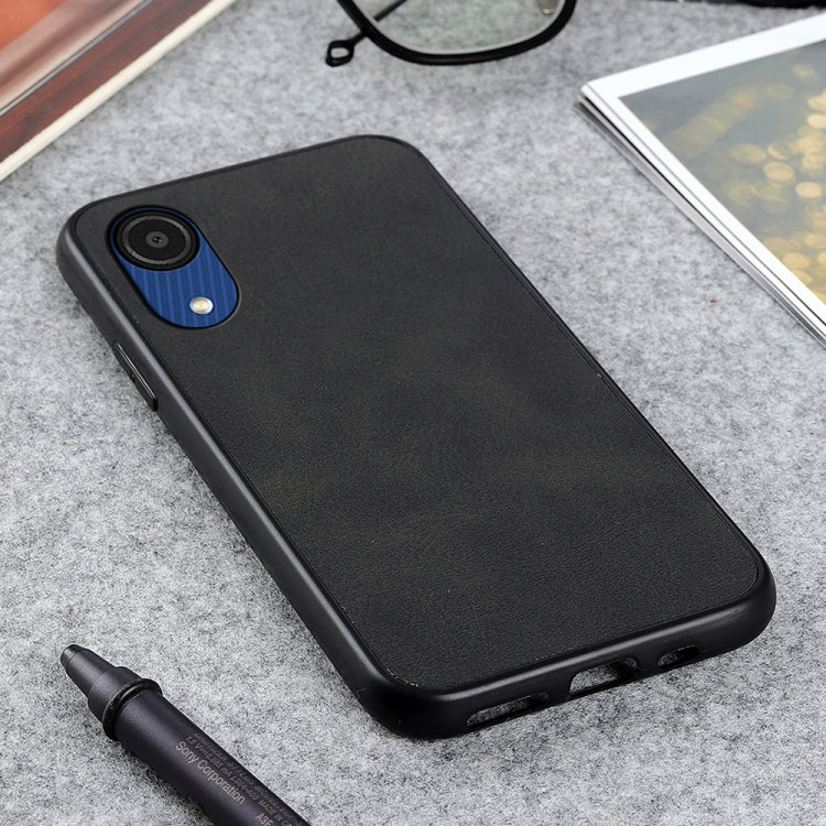 For Samsung Galaxy A53 5G Two-color Cowhide Texture Phone Case