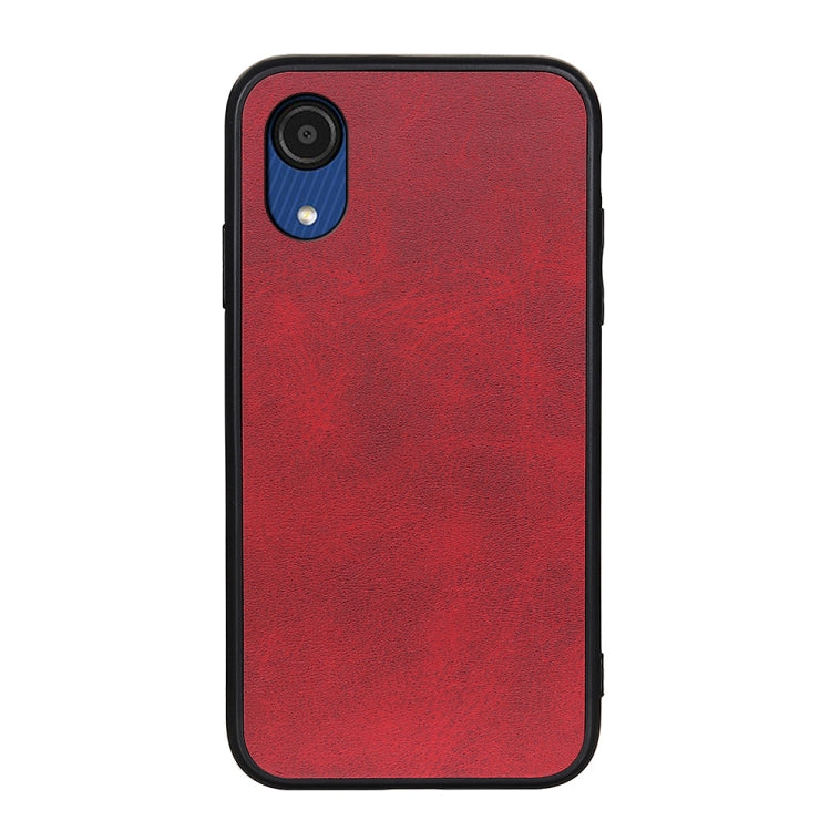 For Samsung Galaxy A53 5G Two-color Cowhide Texture Phone Case