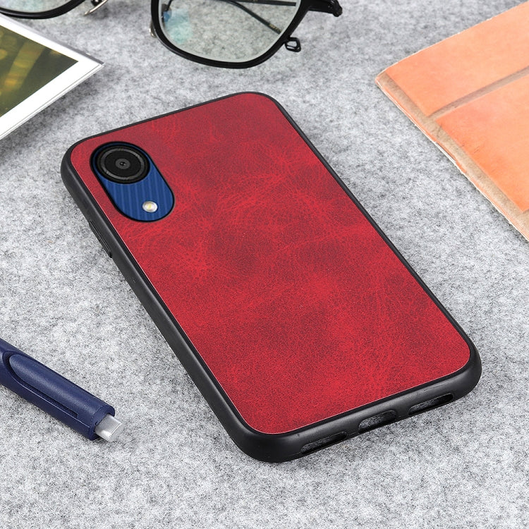 For Samsung Galaxy A53 5G Two-color Cowhide Texture Phone Case