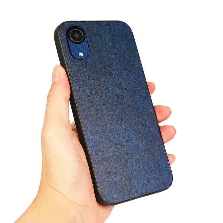 For Samsung Galaxy A53 5G Two-color Cowhide Texture Phone Case