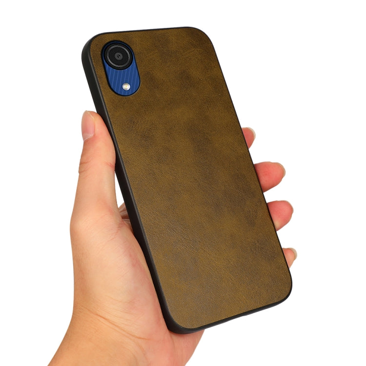 For Samsung Galaxy A53 5G Two-color Cowhide Texture Phone Case