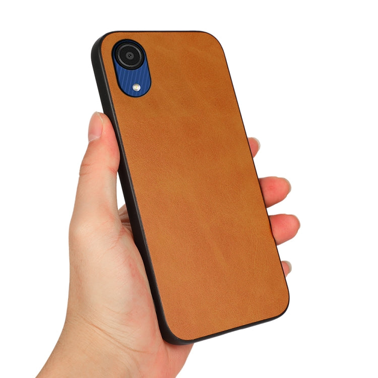 For Samsung Galaxy A53 5G Two-color Cowhide Texture Phone Case