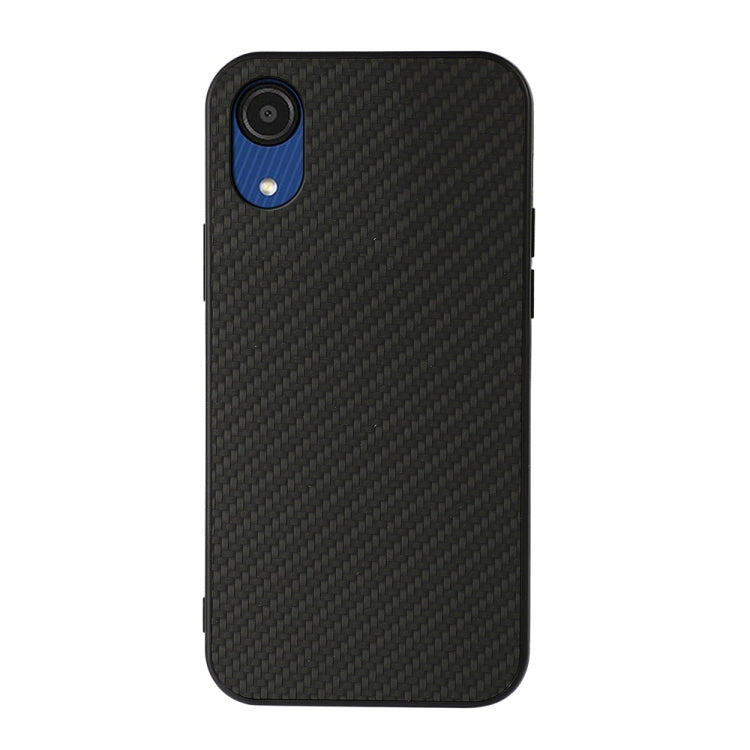 For Samsung Galaxy A03 Core Carbon Fiber Skin Phone Case