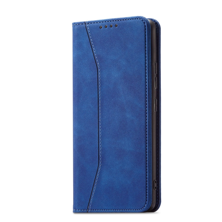 For Samsung Galaxy A03s 164mm Magnetic Dual-fold Leather Phone Case