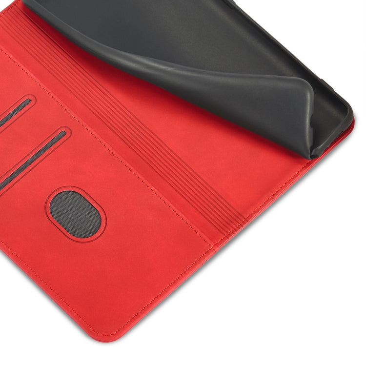 For Samsung Galaxy A03s 166mm Magnetic Dual-fold Leather Phone Case