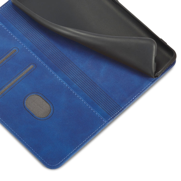 For Samsung Galaxy A03s 166mm Magnetic Dual-fold Leather Phone Case
