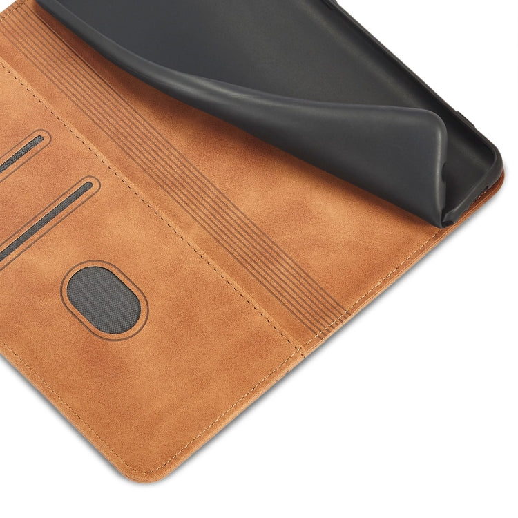 For Samsung Galaxy A03s 166mm Magnetic Dual-fold Leather Phone Case