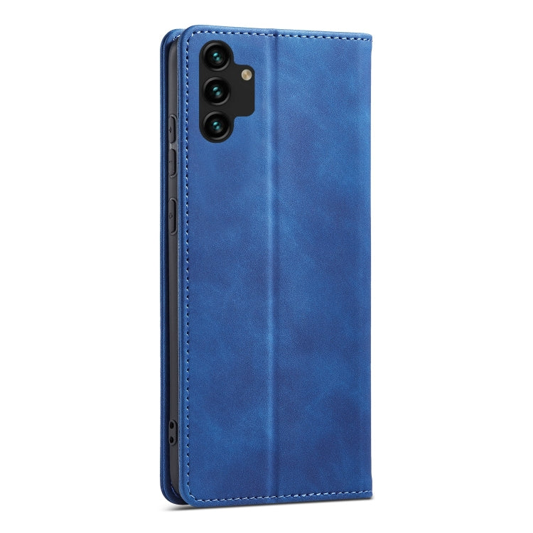 For Samsung Galaxy A13 5G Magnetic Dual-fold Leather Phone Case