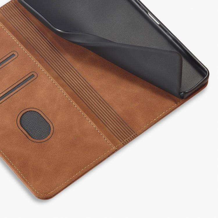 For Samsung Galaxy A32 4G Magnetic Dual-fold Leather Phone Case