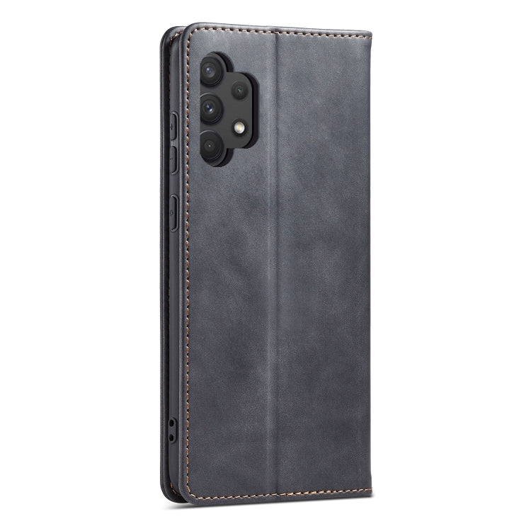 For Samsung Galaxy A32 5G Magnetic Dual-fold Leather Phone Case