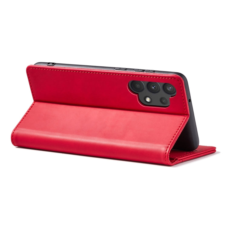 For Samsung Galaxy A32 5G Magnetic Dual-fold Leather Phone Case