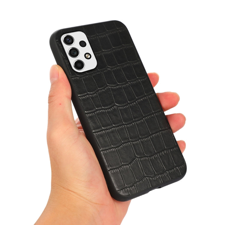 For Samsung Galaxy A53 5G Crocodile Texture Leather Phone Case