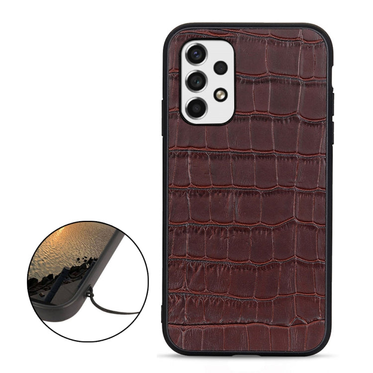 For Samsung Galaxy A53 5G Crocodile Texture Leather Phone Case