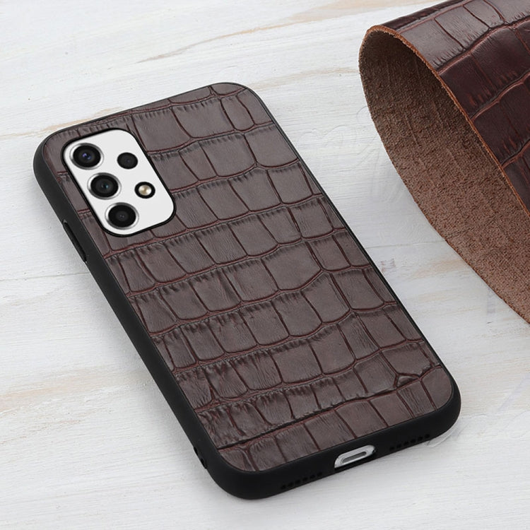 For Samsung Galaxy A53 5G Crocodile Texture Leather Phone Case