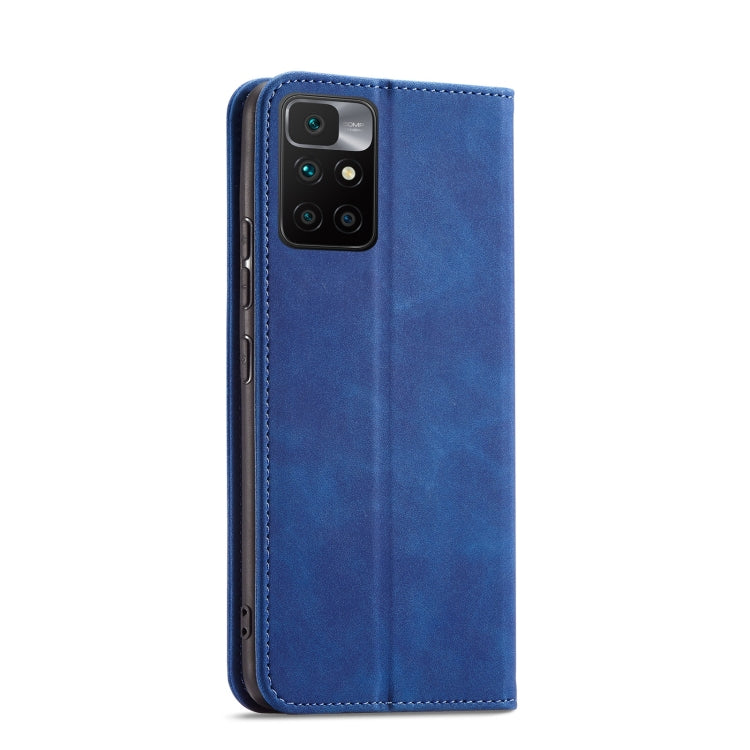For Xiaomi Redmi 10 Magnetic Dual-fold Leather Phone Case