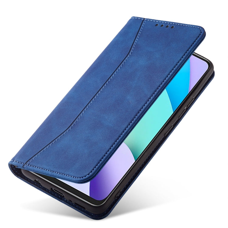 For Xiaomi Redmi 10 Magnetic Dual-fold Leather Phone Case