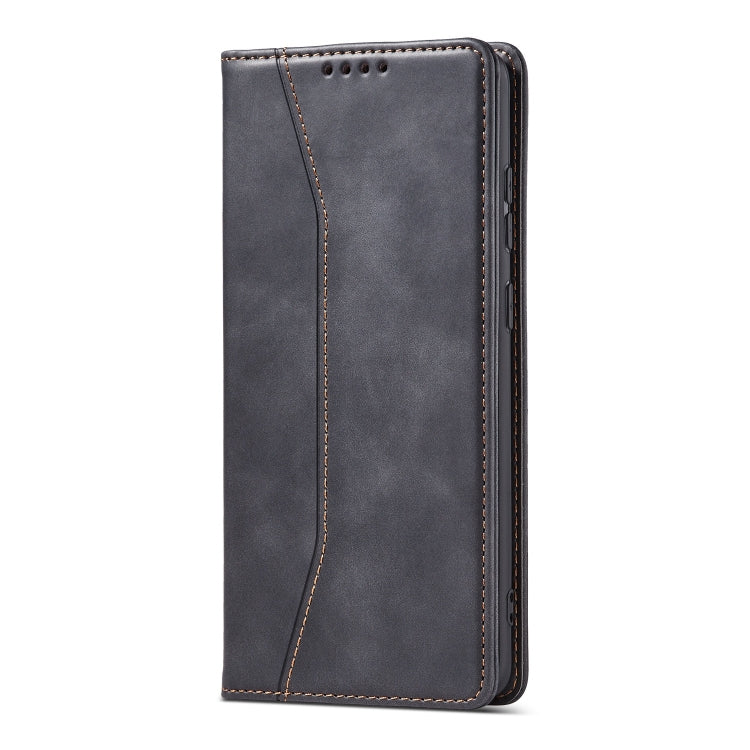For Xiaomi Redmi Note 10 5G Magnetic Dual-fold Leather Phone Case