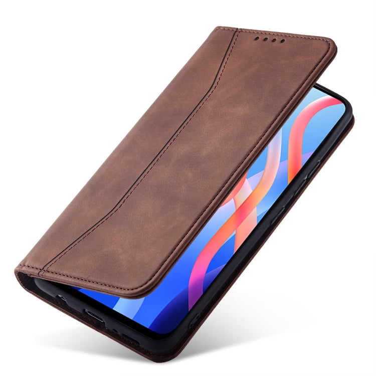 For Xiaomi Redmi Note 11 5G Magnetic Dual-fold Leather Phone Case