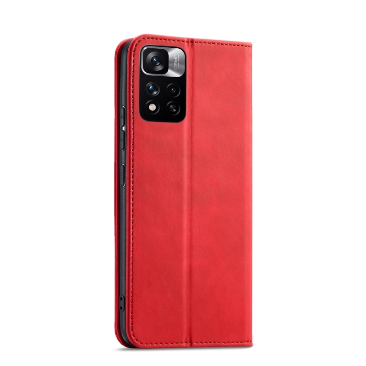 For Xiaomi Redmi Note 11 Pro 5G Magnetic Dual-fold Leather Phone Case