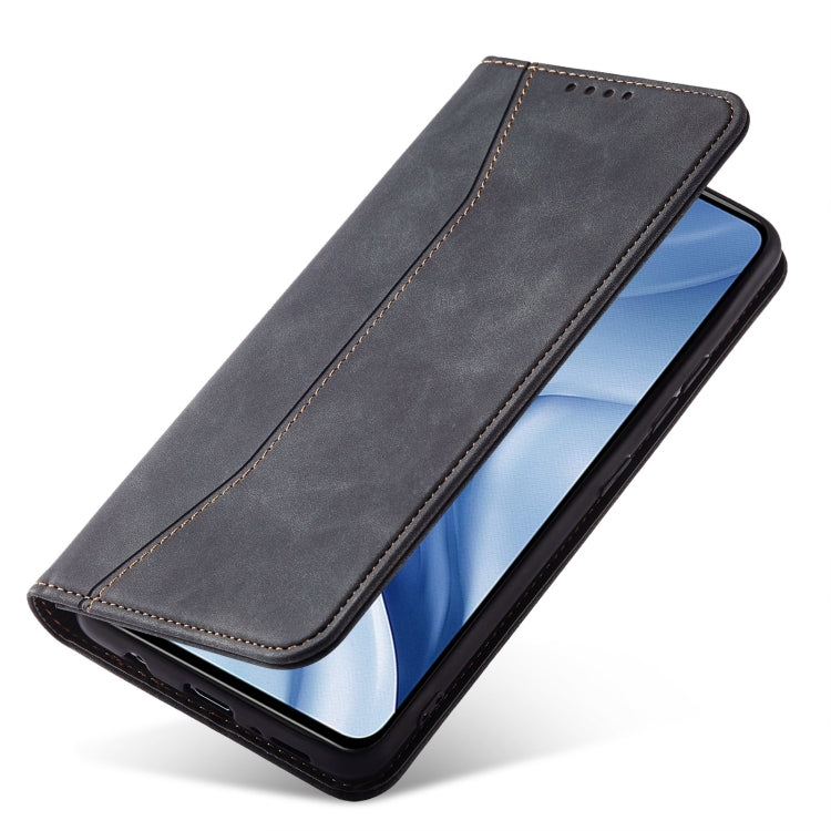 For Xiaomi Mi 11 Lite Magnetic Dual-fold Leather Phone Case