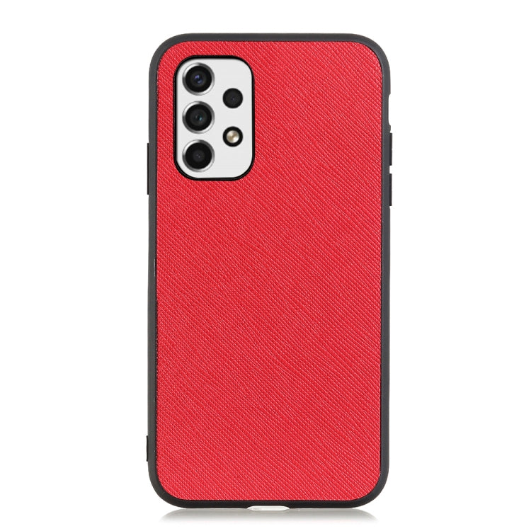 For Samsung Galaxy A53 5G Cross Texture Leather Phone Case