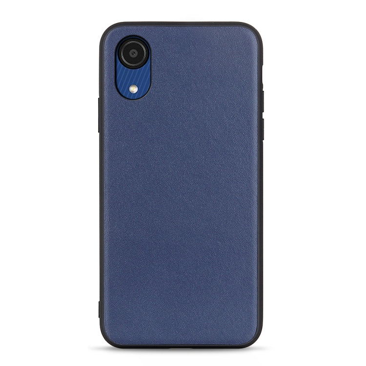 For Samsung Galaxy A03 Core Sheep Texture Leather Phone Case