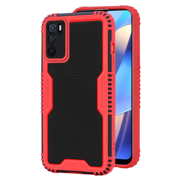 For OPPO A16 Two-color PC + TPU Phone Case