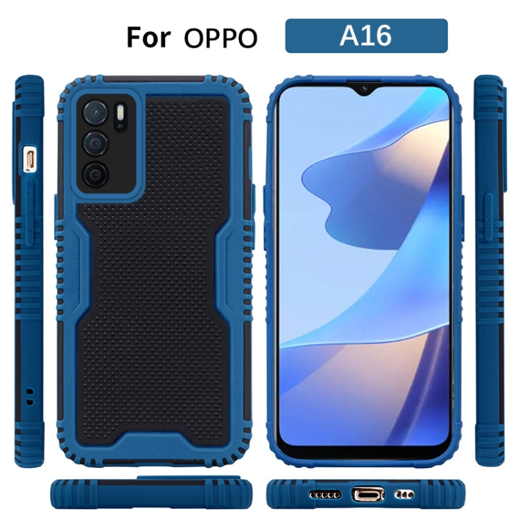 For OPPO A16 Two-color PC + TPU Phone Case