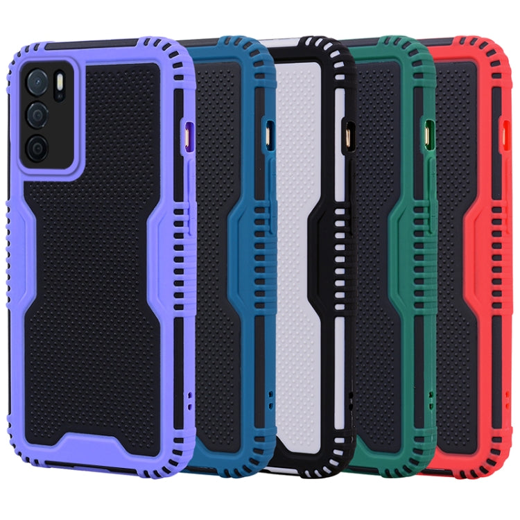 For OPPO A16 Two-color PC + TPU Phone Case