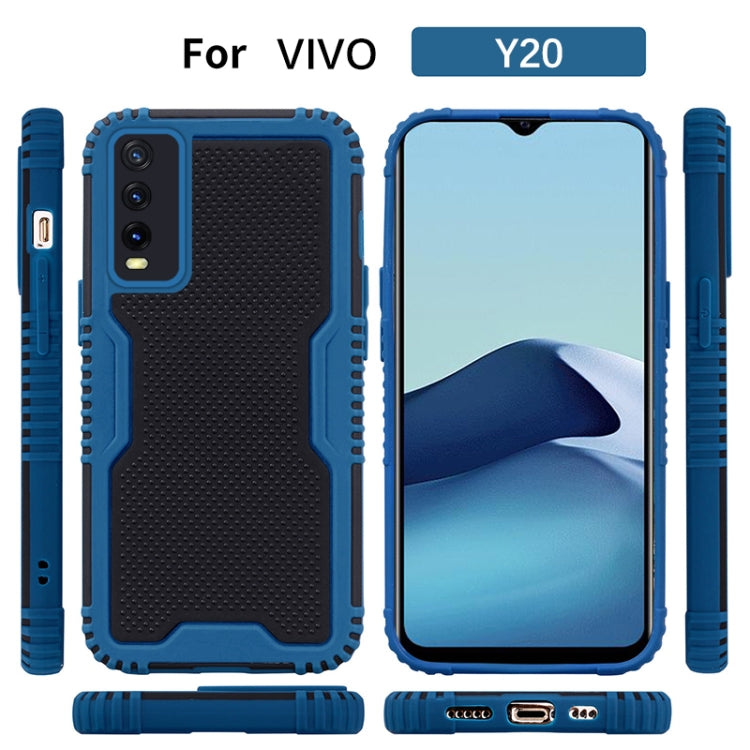For vivo Y20 Two-color PC + TPU Phone Case