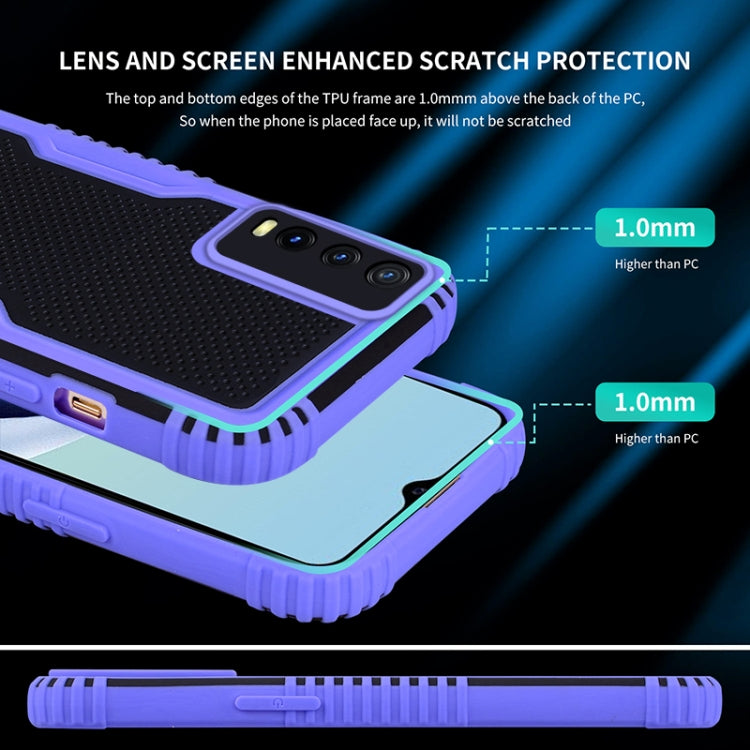 For vivo Y20 Two-color PC + TPU Phone Case