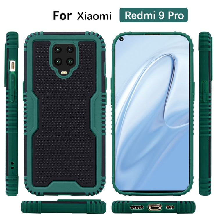 For Xiaomi Redmi Note 9 Pro Two-color PC + TPU Phone Case