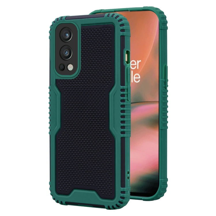 For OnePlus Nord 2 5G Two-color PC + TPU Phone Case