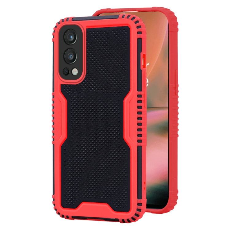 For OnePlus Nord 2 5G Two-color PC + TPU Phone Case