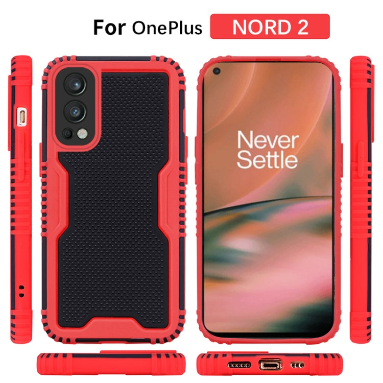 For OnePlus Nord 2 5G Two-color PC + TPU Phone Case