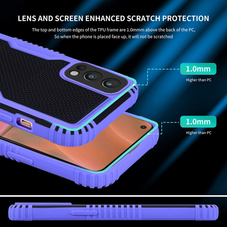 For OnePlus Nord 2 5G Two-color PC + TPU Phone Case